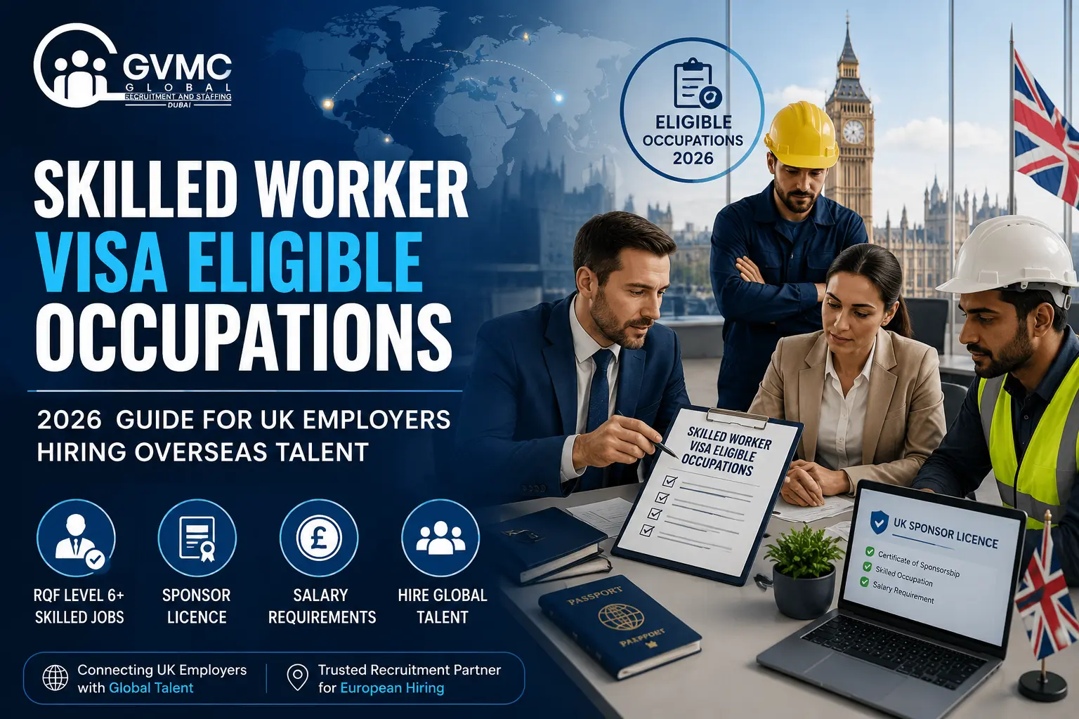 Skilled Worker Visa Eligible Occupations